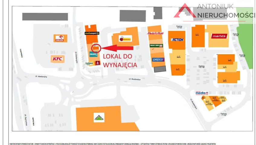 Lokal Wynajem Jabłonna Edukacyjna